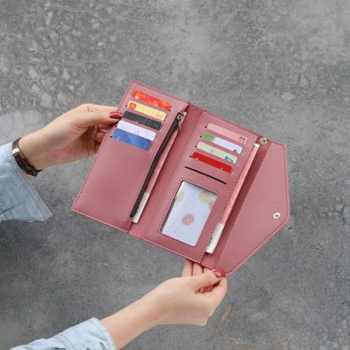 Multifunctional Lychee Pattern Women Wallet