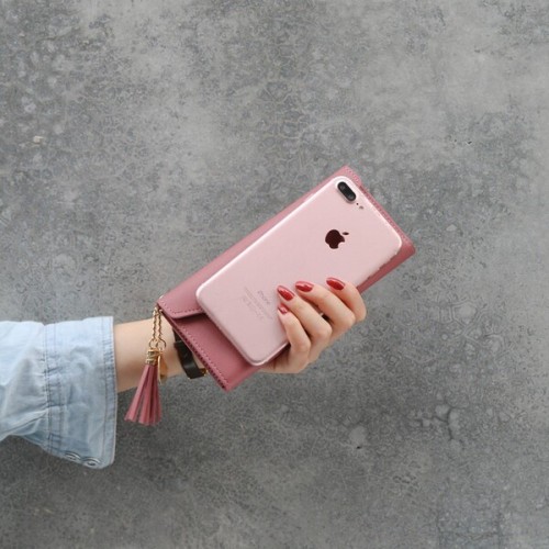 Multifunctional Lychee Pattern Women Wallet